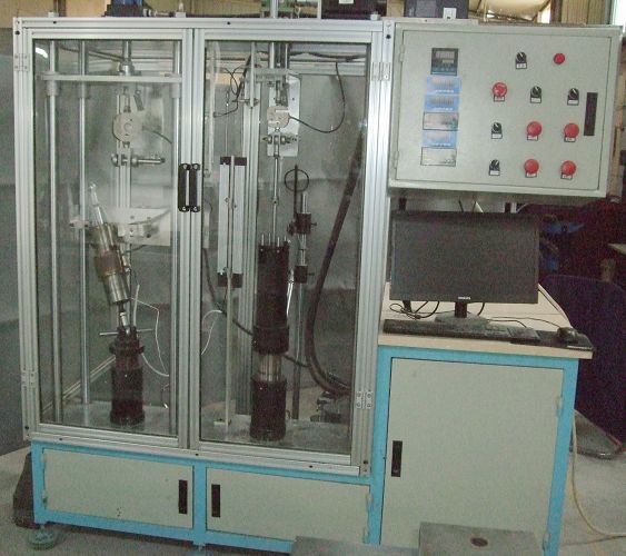 OEM Automatic blow - off and friction testing machine for testing shock absorber piston