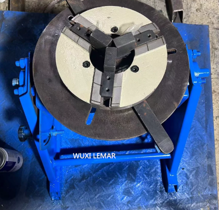 50KG Mini Welding Positioner 360° Rotation Electric Tilting Welding Positioner