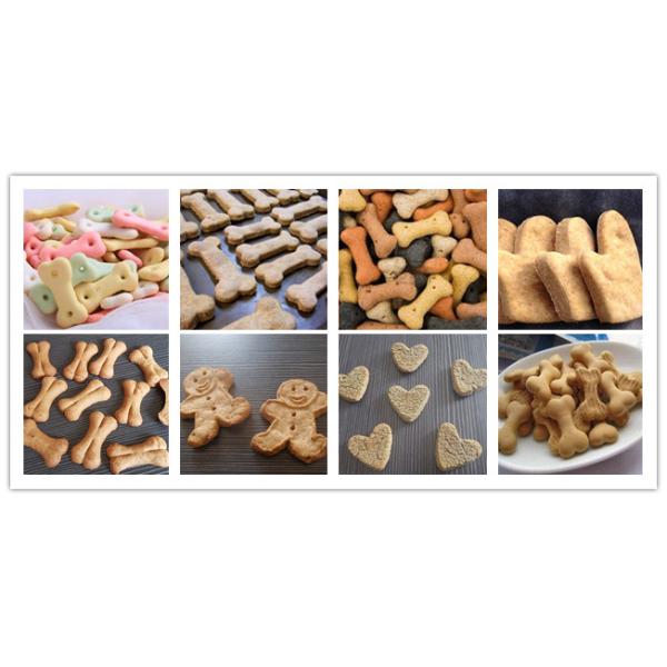1 Ton Capacity Pet Food Making Machine Freely Combined Biscuit / Cookie Processing