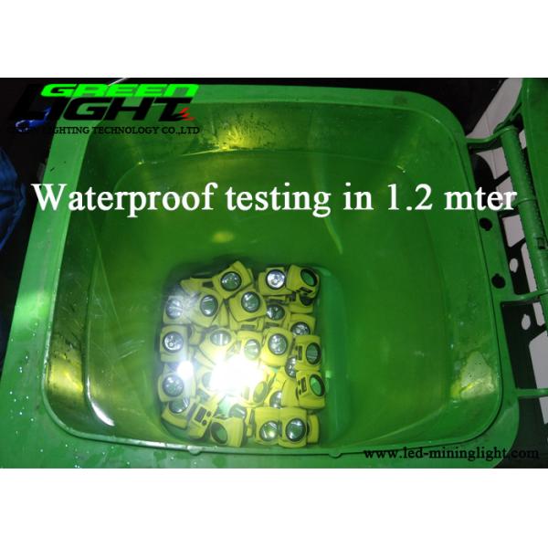 18000lux 6800mAh Cordless Mining Cap Lights 385lum