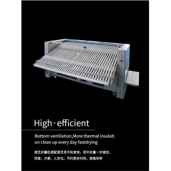 Industrial Automatic Laundry Folding Machine for Bed Sheets Duvet Quilt Cover Table Cloth Pillowcase with Core Motor Component