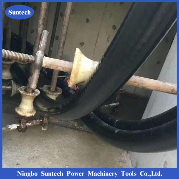 Wear Resistant MC Nylon Transmission Cable Roller For Undergrouding Works
