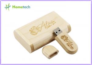 Quality Wooden Promotional Usb Memory Sticks 8gb For Wedding Gift for sale