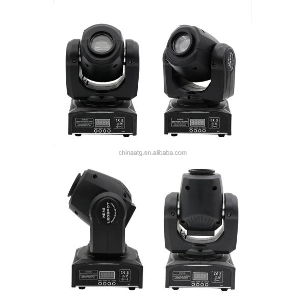Party DJ DMX 512 Moving Head Stage Light 5000K With Remote Controller