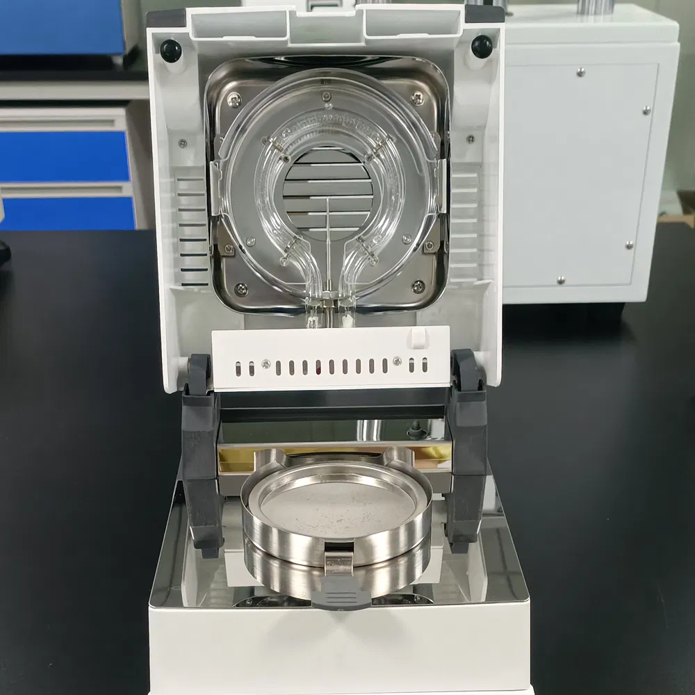 Groundnut Grain Rapid Halogen Moisture Tester Analyser For Lab
