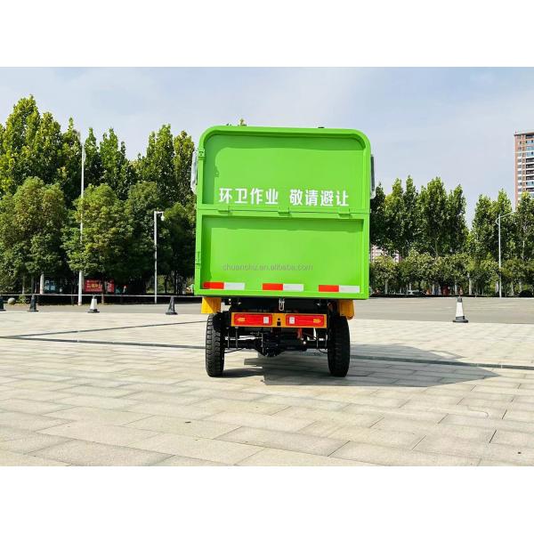 Pure Electric Energy Type Side Loading Road Cleaning Machine Garbage Collection Truck Can Cleaner