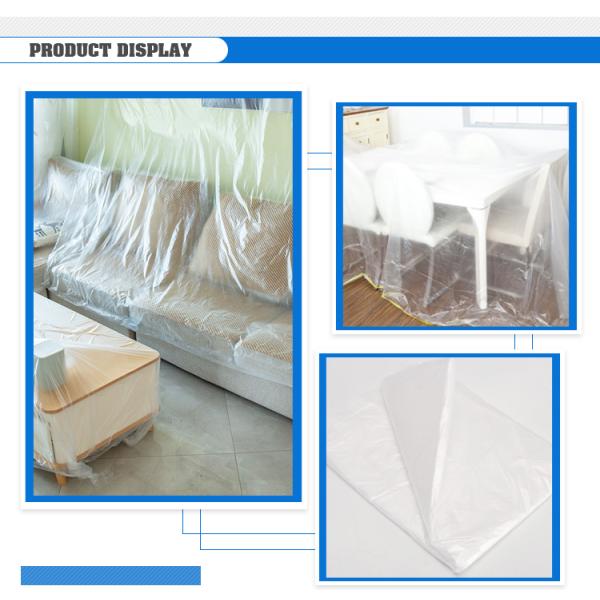 Custom Logo Transparent Table Cover Sheet for COOKWARE Customized Logo