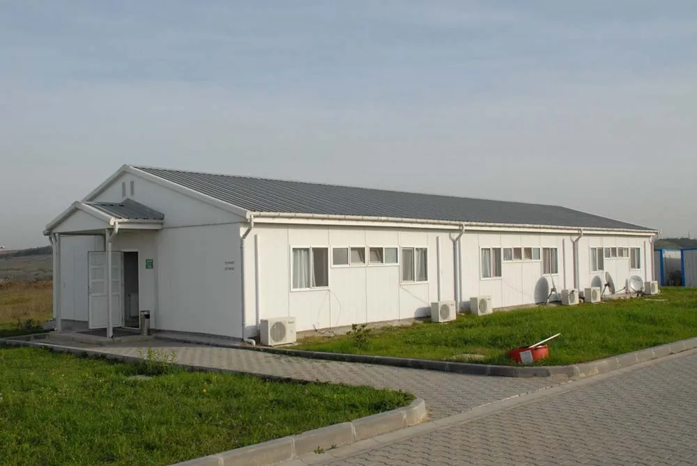 T Type Prefabricated Building Solution with Fast Installation for Construction Sites, Industrial Camps and Temporary Housing Projects