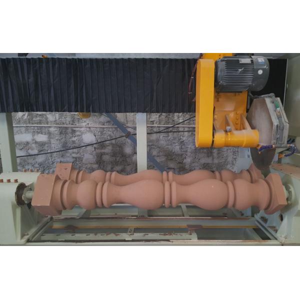 Low Noise Level Solid Column Pillar Cutting Machine 7.5kw Main Motor
