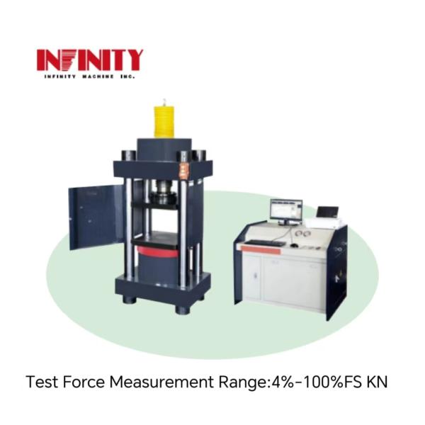High Pressure Aesthetic Design Micro Electro-hydraulic Servo Compression Testing Machine