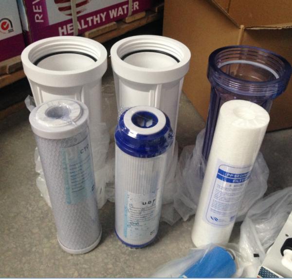 Manual / Auto Flush Ro Reverse Osmosis Water Filter Home Water Treatment Systems