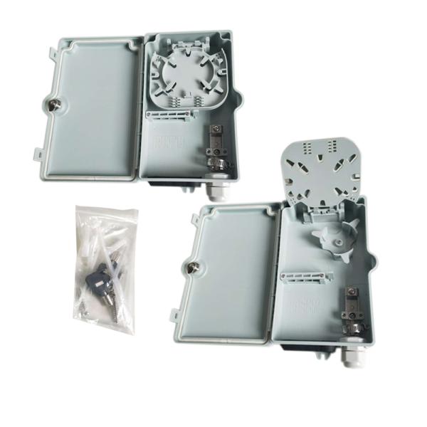 Wall Mountable IP65 Waterproof Fiber Termination Box with PLC Splitter Compatibility for FTTH Networks