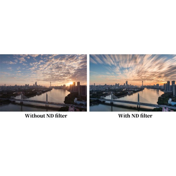 ND filter application examples