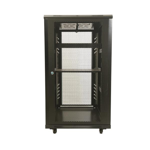 Material Thickness 1.5mm IP20 Indoor Network Rack Server Vertical Network Cabinet