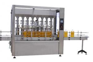 China 600kg Edible Cooking Vegetable Oil Filler Machine For Olive Peanut Colza 50bottles/Min on sale