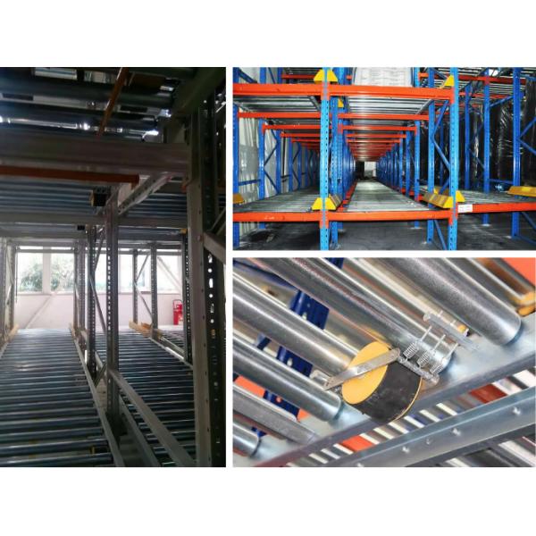 A57: Gravity Storage Racking Warehouse Gravity Pallet Rack Pallet Flow Rack