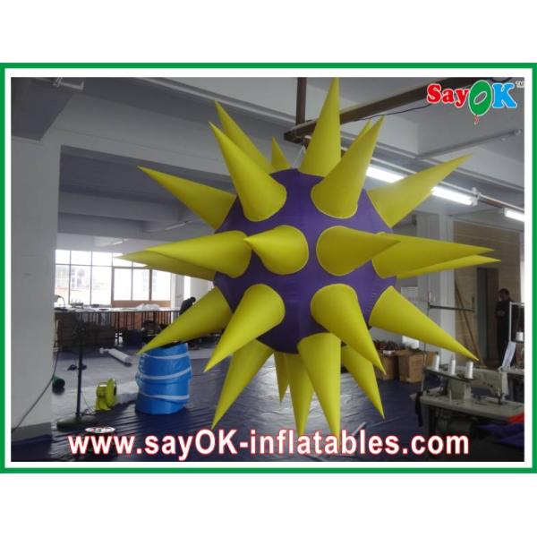 Star Shape Inflatable Lighting Decoration Inflable Led Lights For Wedding Ceremony