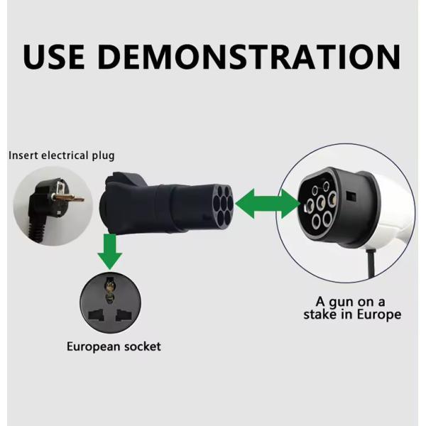 3.5kw Type2 Head AC 220V Bidirectional Adaptor The Ultimate Charging Solution for Electric Vehicles
