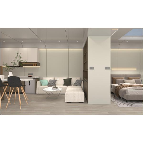 Comfort And Efficiency Mobile Space Capsule With Kitchen Customizable Ecocapsule House
