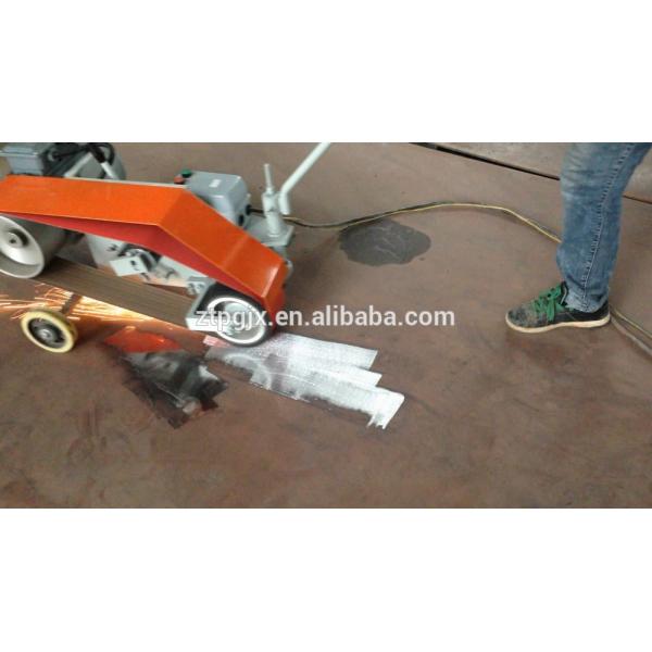 Hand Push Stainless Steel Polishing Machine For Welding Part / Flat Surface