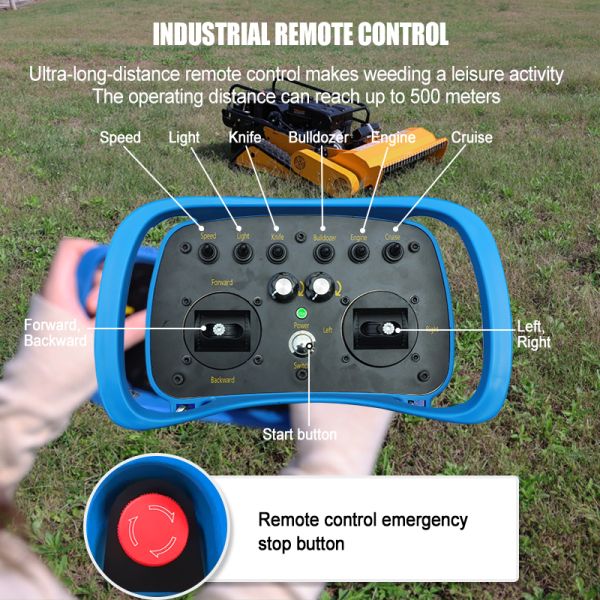 Durable Gasoline Flail Mower With Powerful Engine for Efficient Grass Cutting and Lawn Care Flail Mower