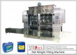5-25L Jerry Can Filling Machine , Net Weight Filling Machine For Lubricating Oil