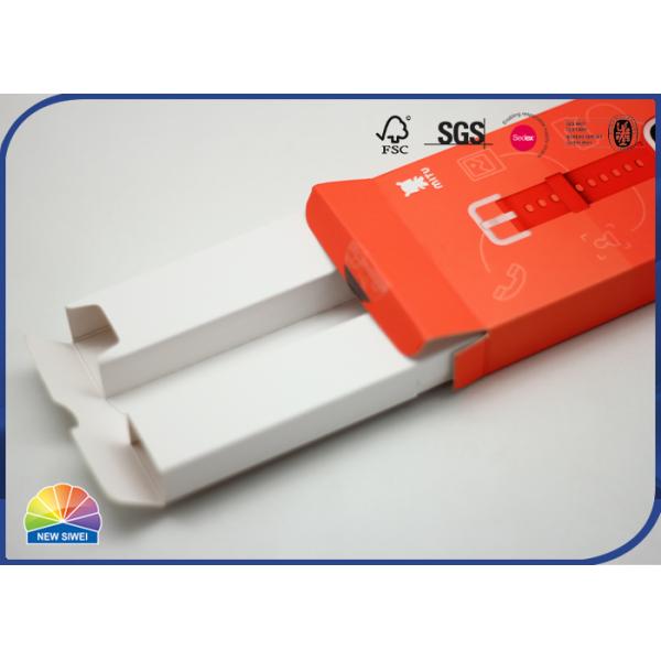 Customized Foldable Paper Carton With Glossy / Matte Lamination Surface Treatment