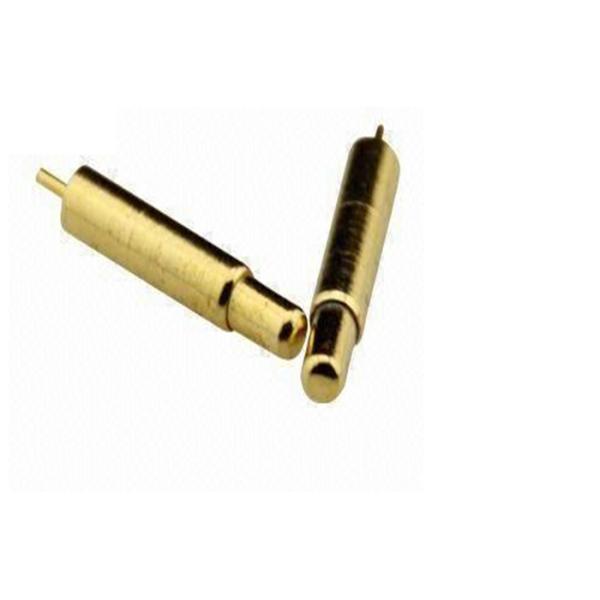 PCB Electrical Spring Loaded Pogo Pin Connector With Spring Wire Smooth Treatment