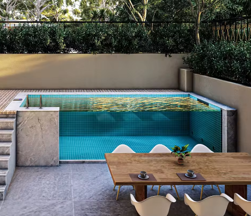 Custom Size High Quality Outdoor Infinity Pool Acrylic Wall Plastic Sheets for Home Commercial Use Cutting Processing Service