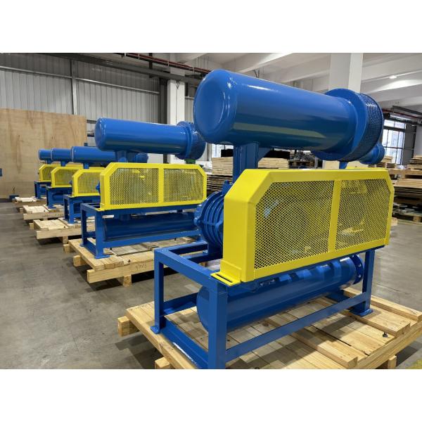 100 4 Inch Port Dia Roots Type Blower High Efficiency Low Energy Consumption