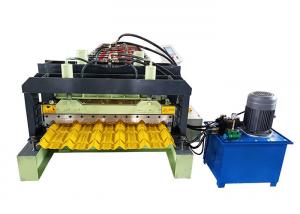 Quality Automatic High Speed Glazed Tile Roll Forming Machine Roof Tile Working for sale