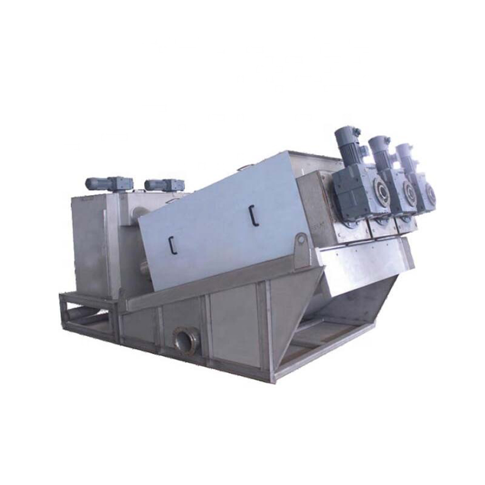 Stainless Steel Screw Press Liquid-Solid Separator for High Efficiency Sludge Dewatering with 7500L/Hour Capacity