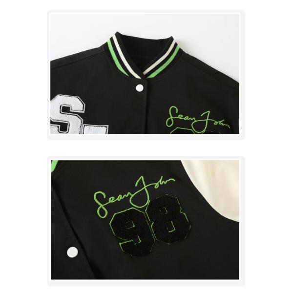 Aged 4-16 Childrens Spring Clothes Girls Patchwork Printed Baseball Jacket