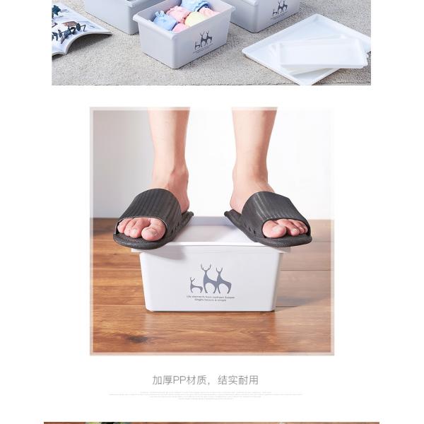 Large Tall Transparent Plastic Storage Box For Sundry Items
