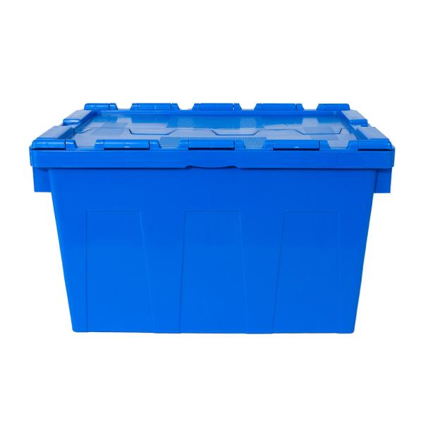 Versatile Foldable Collapsible Stackable Plastic Bins for Warehouse Picking