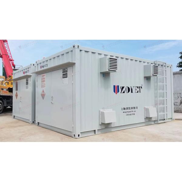 Customized Capacity Outdoor Battery Charging Container High Temperature Resistance Intelligent Temperature Control For Lithium-Ion Battery Testing
