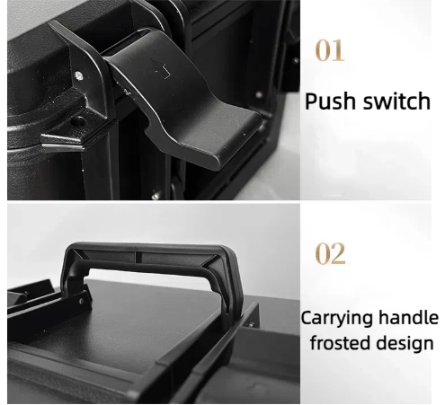 Custom Tool Box IP67 Waterproof Shockproof Photography Toolbox Storage Case with Pre-cut Foam