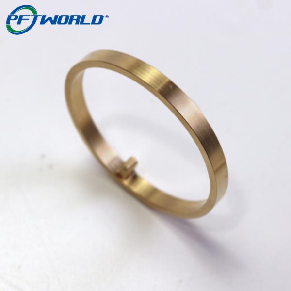 Large quantity custom CNC turning precision machining brass parts service