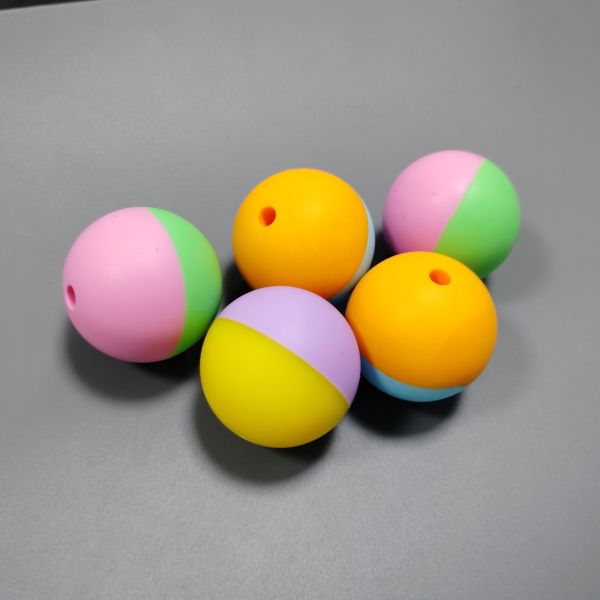 Industrial Grade High Temperature Resistant Silicone Gel Balls with High Elasticity and Colorful Grounding