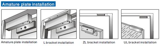 Hotel Electric Lock , small magnetic locks for ACCESS CONTROL SYSTEM