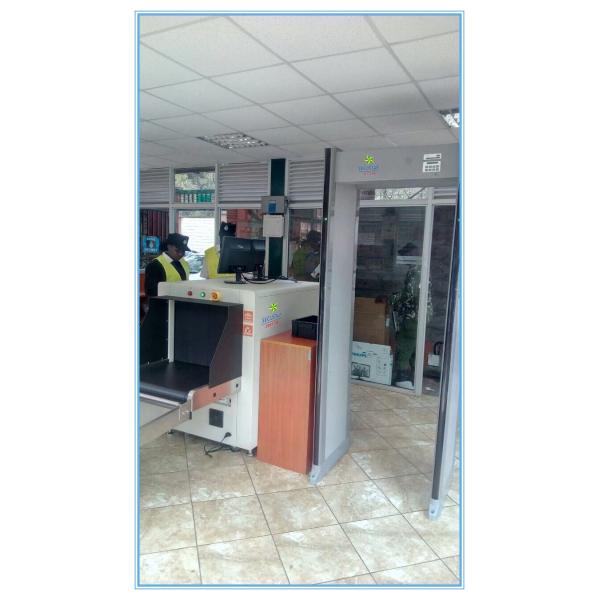 Advanced Digital Signal Processing Door Frame Metal Detector PD6500 33 Zone Alarm LCD Display
