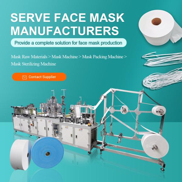 Semi Auto N95 Mask Machine KN95 Mask Blank Machine Nonwoven N95 Mask Making Machine For Children