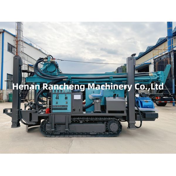 RCF350C Multi-Functional Drilling Rig With Air Compressor And Mud Pump