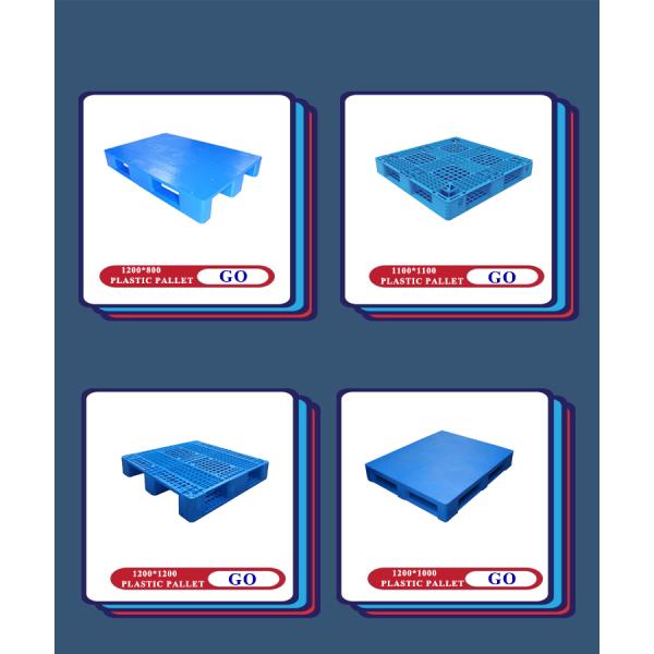 HUADING Euro Polypropylene Plastic Pallets 1T Dynamic Load Grid Deck Style