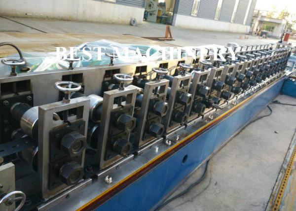 Ceiling Galvanized Steel Stud Roll Forming Machine Cr12 Steel Roller Material