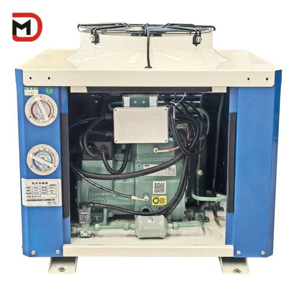 Frequency Fan Commercial Refrigeration Condensing Unit With Cold Storage Room Compressor