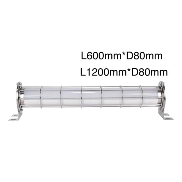 Heavy Duty LED Explosion Proof Light Fixture Easy Install For Harsh Environment