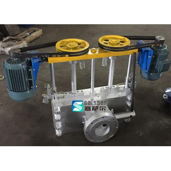 Precision Plastic Extrusion Screen Changer Screen Pack Changer Electric Rotary Die Head