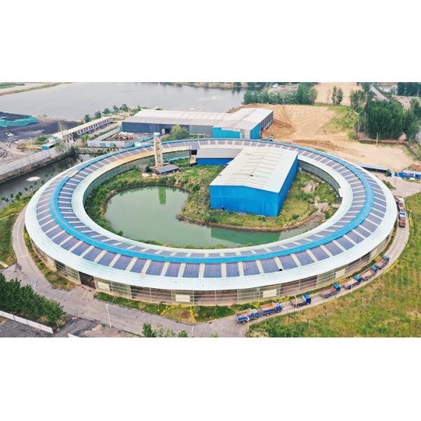 150m Diameter Hollow Brick Machine 8.6m solid block making machine Rotary Kiln