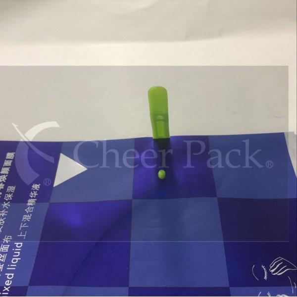Durable Small Plastic Bag Clips , Packet Sealing Clips 0.6mm Inner Hole Width